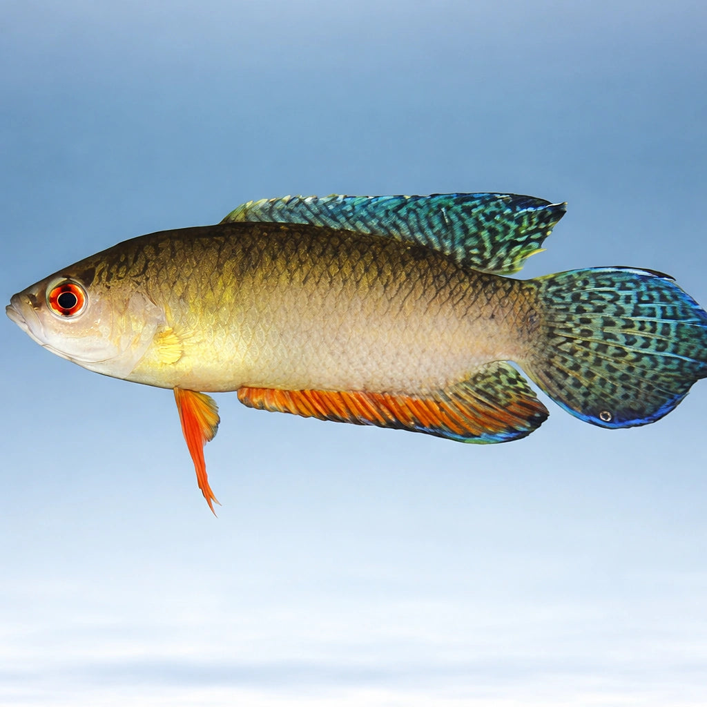 Red Eye Spiketail Paradise Fish — tropical fish for sale UK — AI side clean view