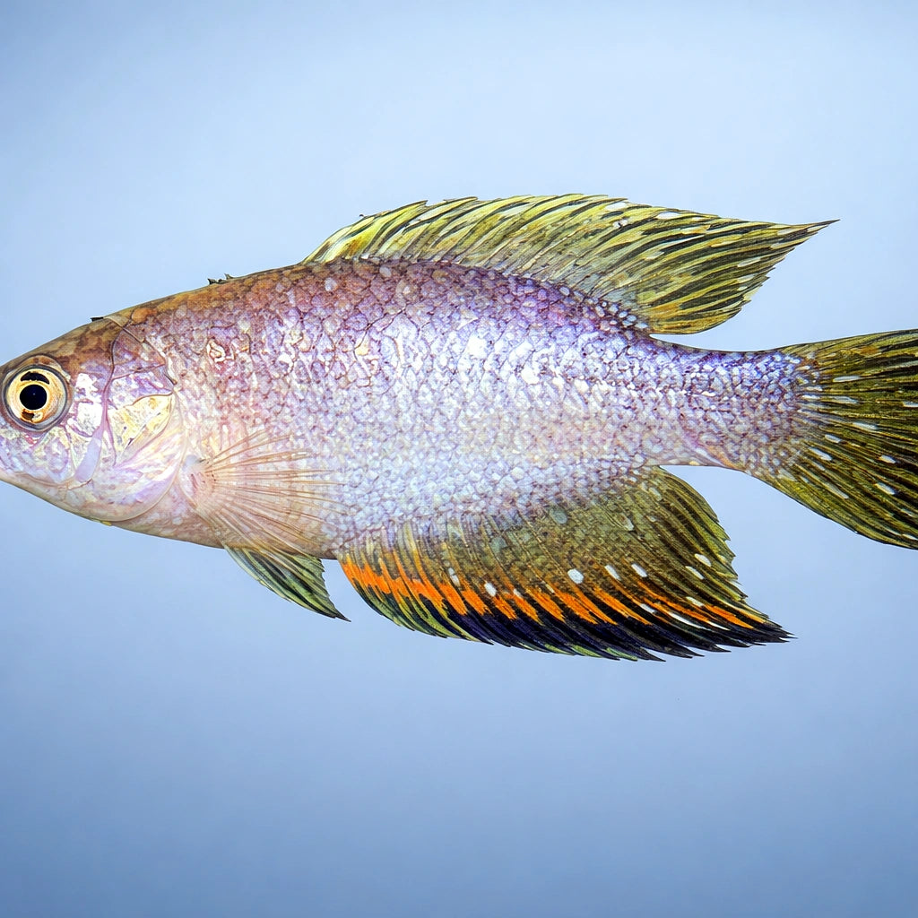 Red-Finned Pearl Fish — tropical fish for sale UK — AI side clean view
