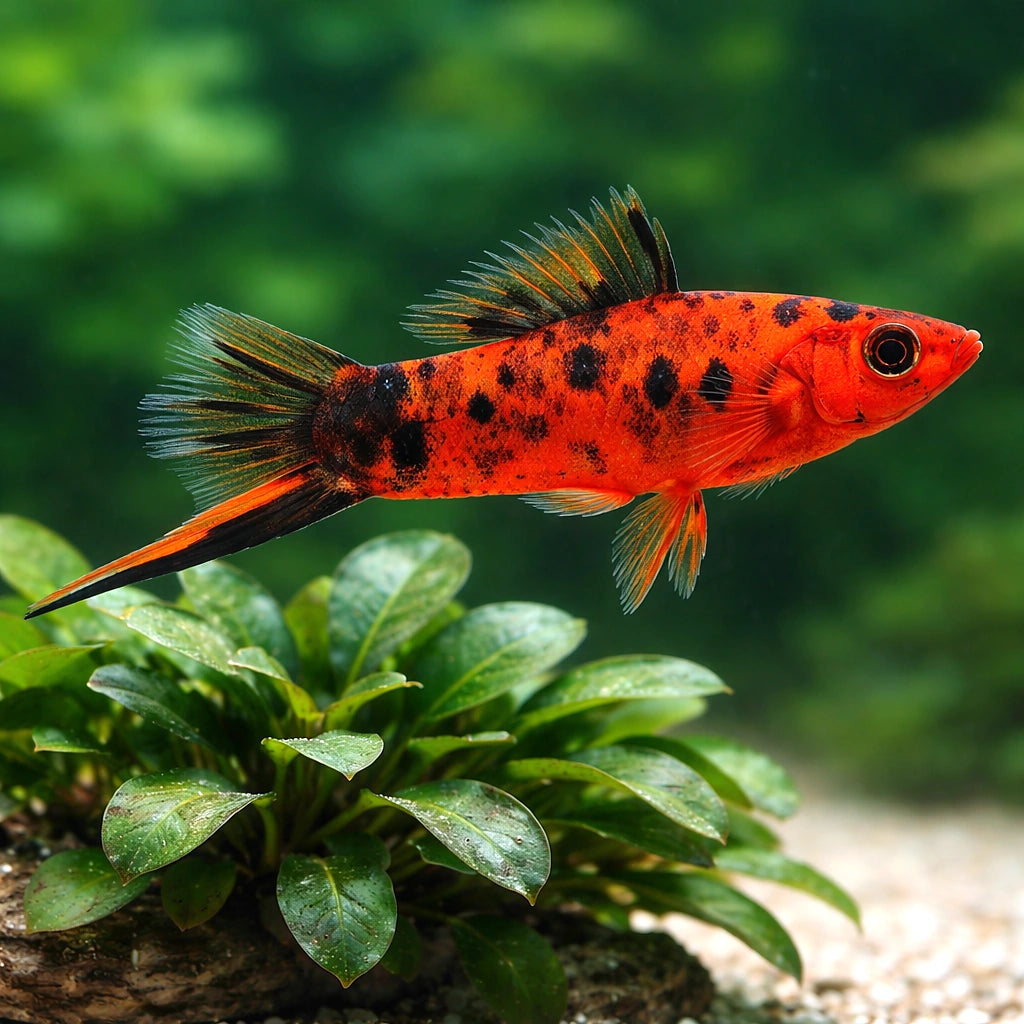 Red Marble — Swordtails for sale UK — AI scale plant view