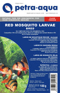 Petra Red Mos. Larvae bred frozen blister pack 6 x 100g aquarium fish food