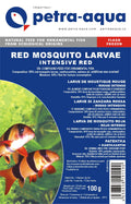 Petra Red mosquito L. Intensive Red frozen fish food 6 x 100g blister pack