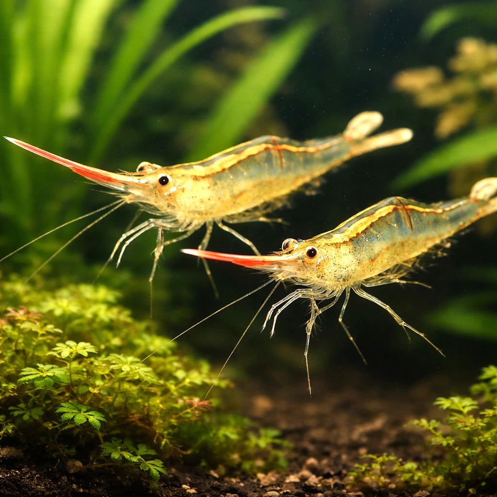Red Nose Pinockio — tropical fish for sale UK — AI pair planted view