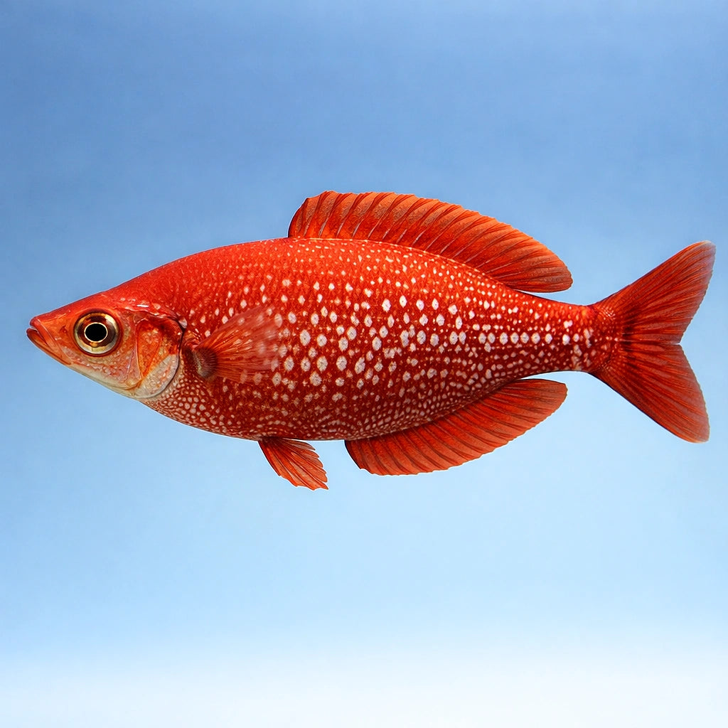 Red Rainbowfish (Glossolepis incisus) — AI side clean view