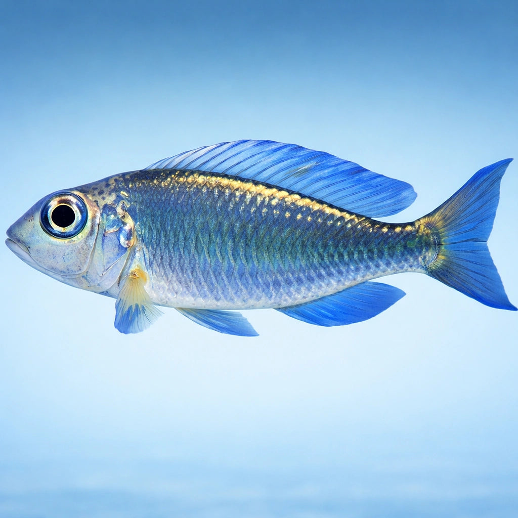 Redspot Callochromis — tropical fish for sale UK — AI side clean view