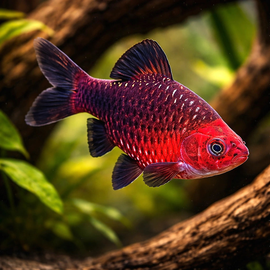 Ruby Barb — Barbs for sale UK — AI hero driftwood view