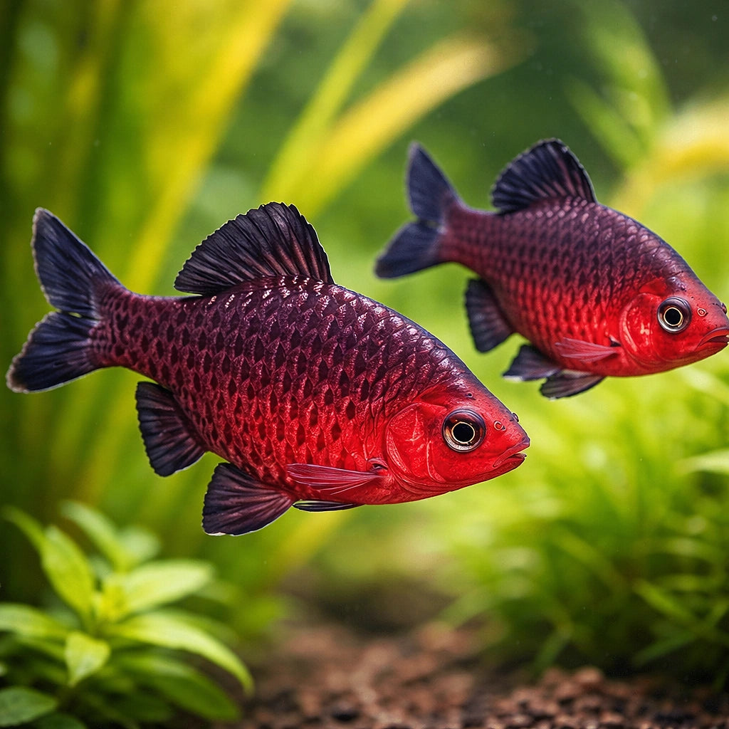 Ruby Barb — Barbs for sale UK — AI pair planted view