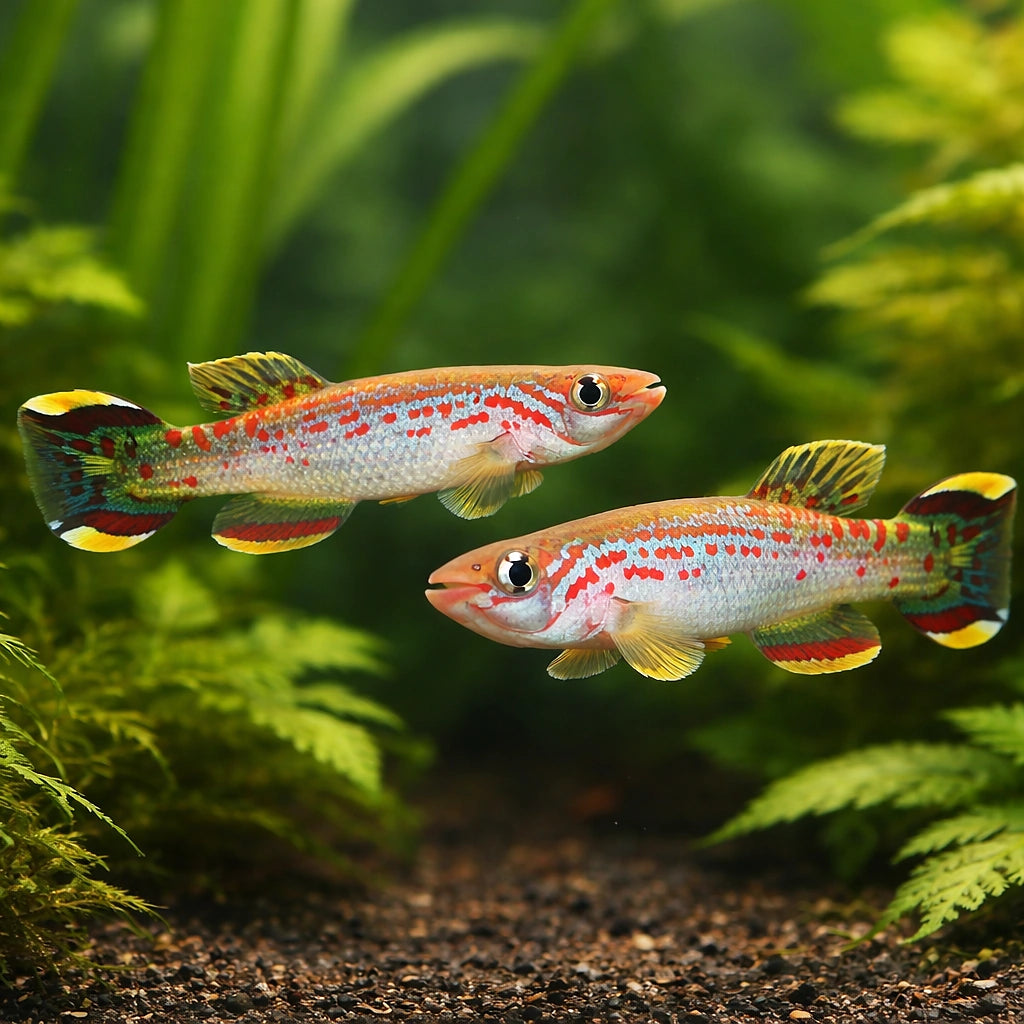 Scheel's Killie — tropical fish for sale UK — AI pair planted view