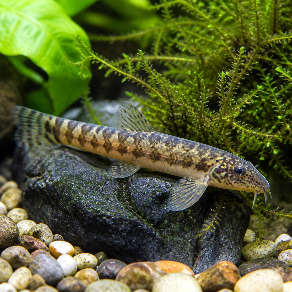 Vinciguerra's Stone Loach — Loach &amp; Algae Eater for sale UK — AI natural aquarium view