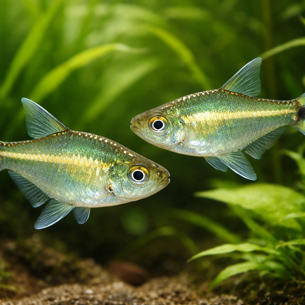 Scholze's Tetra — tropical fish for sale UK — AI pair planted view