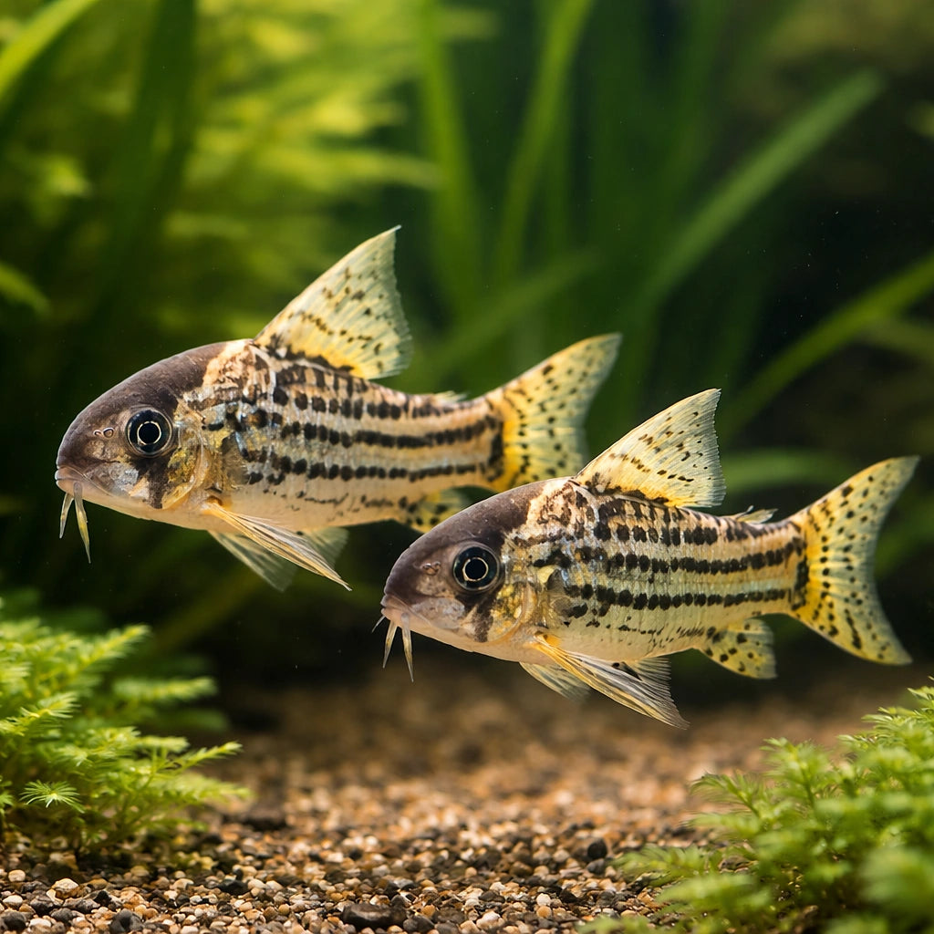 Schwartz´s catfish — tropical fish for sale UK — AI pair planted view