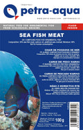 Petra Sea Fish Meat frozen blister pack 6x100g aquarium fish food
