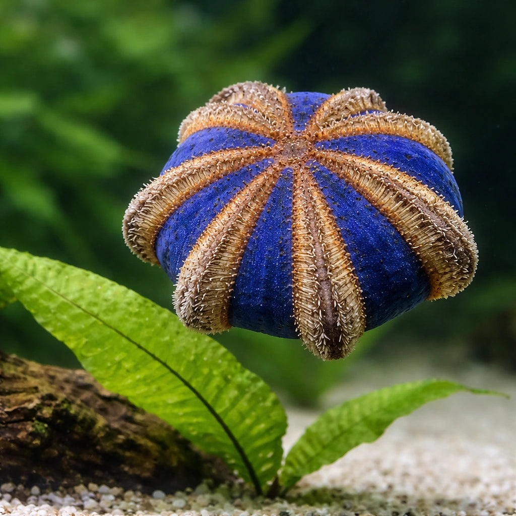 Black Sea Urchin M — tropical fish for sale UK — AI scale plant view