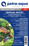 Petra Sextet Tropical frozen blister fish food pack 6 x 100g