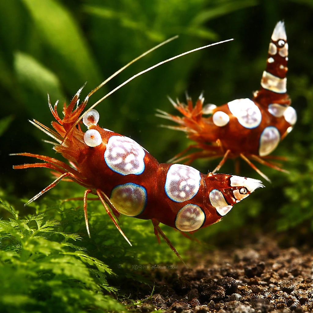 Sexy Shrimp — tropical fish for sale UK — AI pair planted view