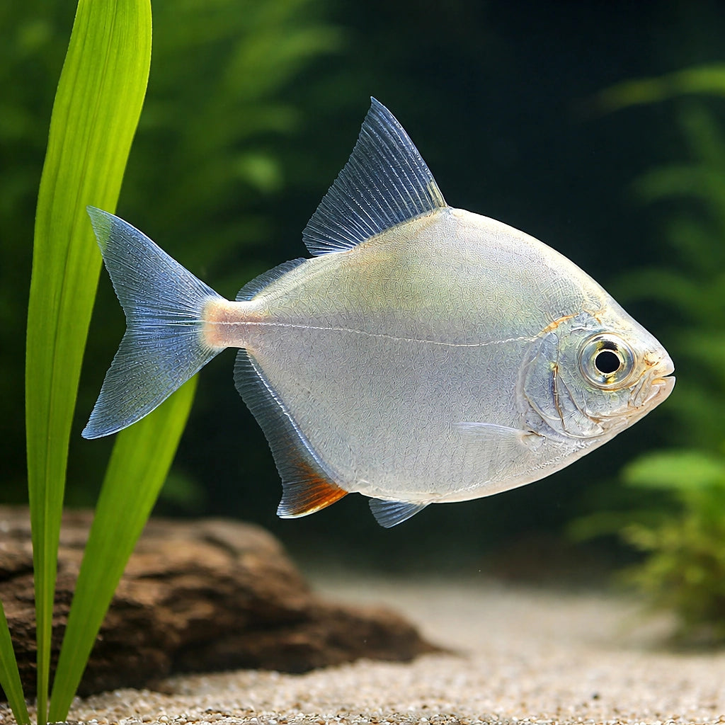 Silver Dollars — South American Tetra for sale UK — AI scale plant view