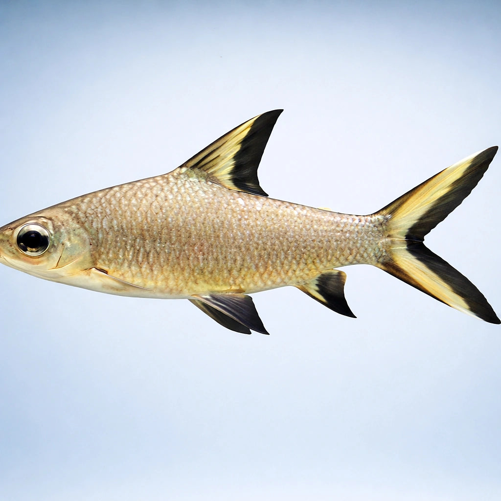 Silver Shark, Bala Shark — tropical fish for sale UK — AI side clean view