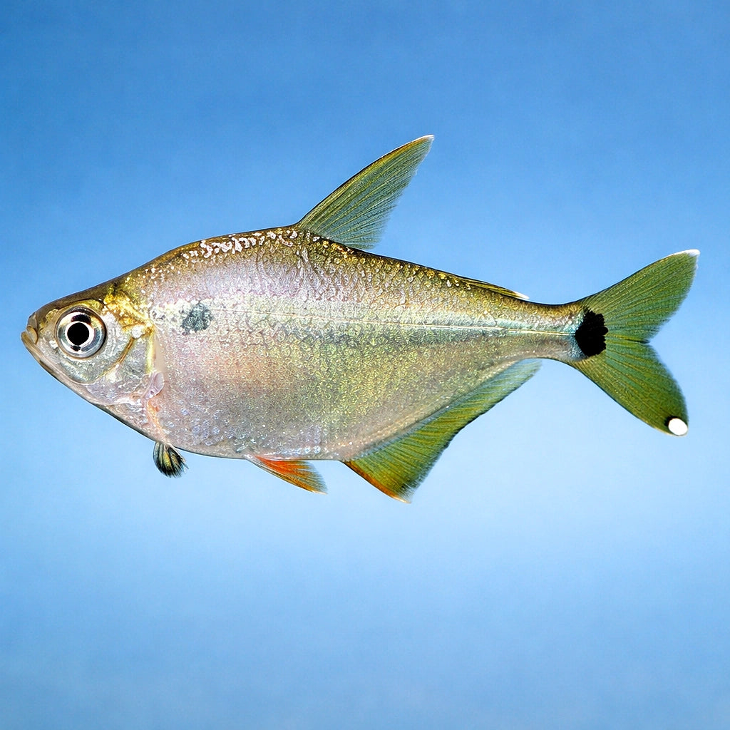 Silver Tetra, Silver-Brass — tropical fish for sale UK — AI side clean view