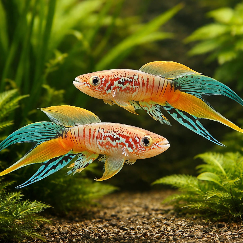 Sjoestedti's Killie — tropical fish for sale UK — AI pair planted view