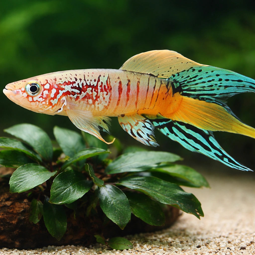 Sjoestedti's Killie — tropical fish for sale UK — AI scale plant view