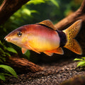 Skunk Botia — tropical fish for sale UK — AI hero driftwood view