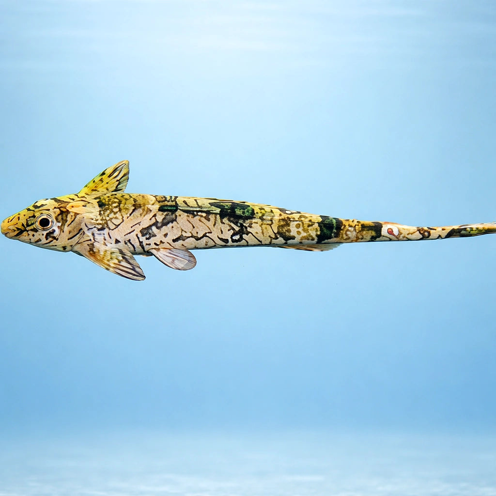 Smalled-Scaled Whiptail Cat — tropical fish for sale UK — AI side clean view