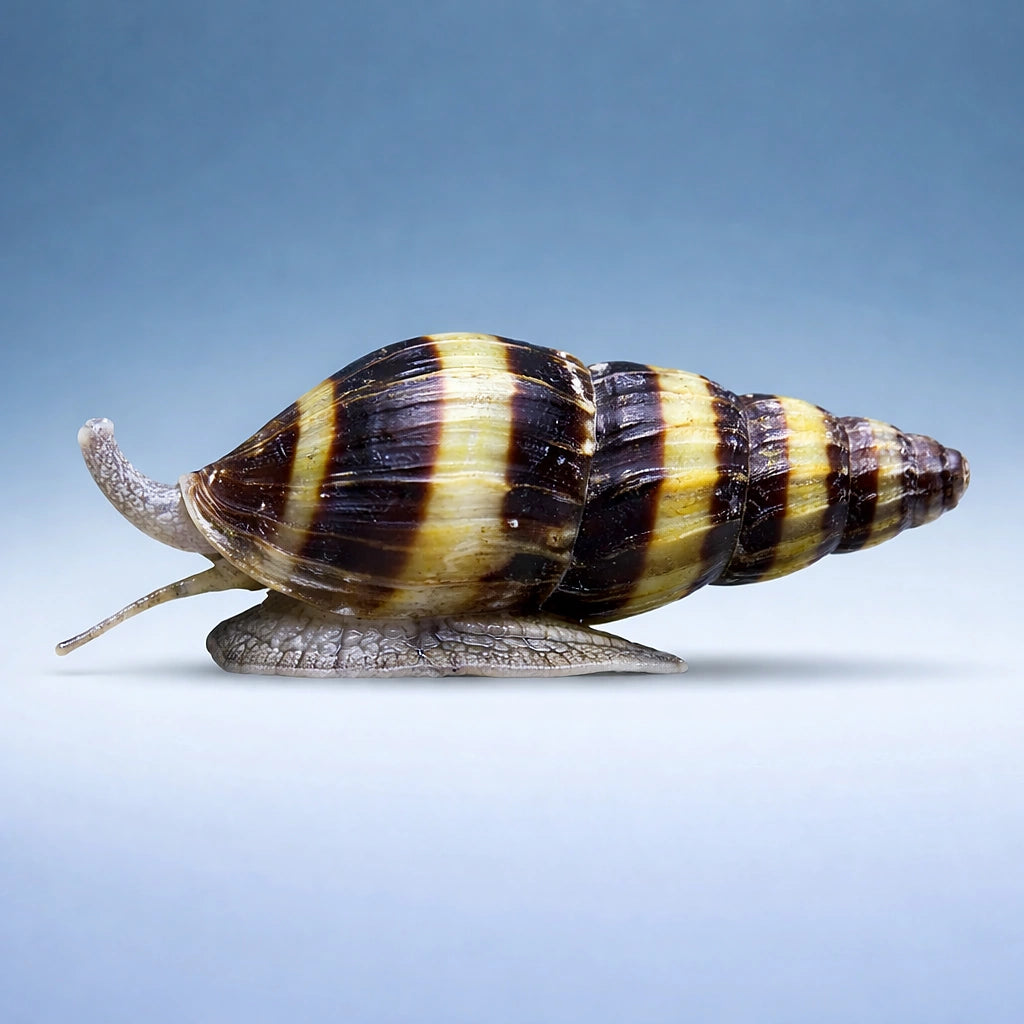 Snail-eating Assassin Snail M — tropical fish for sale UK — AI side clean view