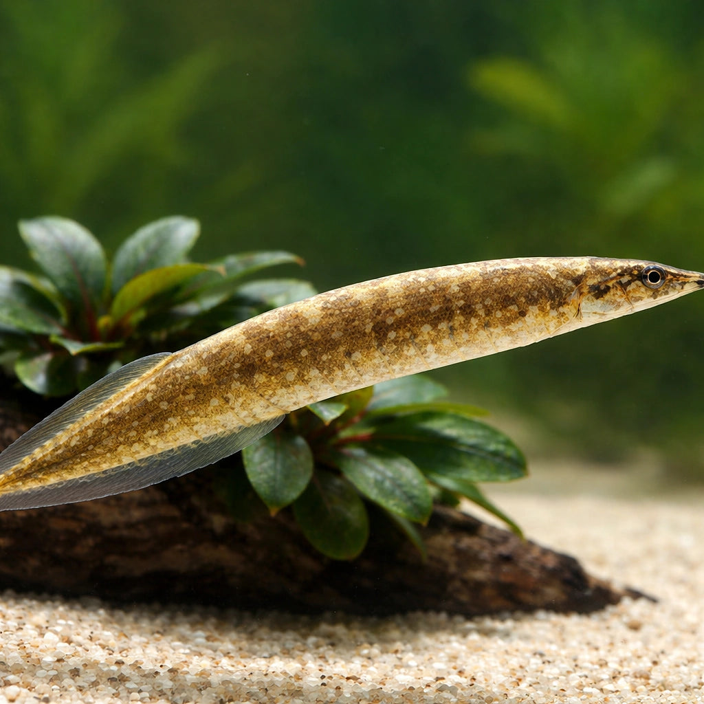 Spiny Eel — tropical fish for sale UK — AI scale plant view