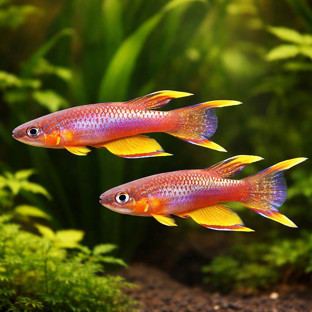 Splendid Killie — tropical fish for sale UK — AI pair planted view