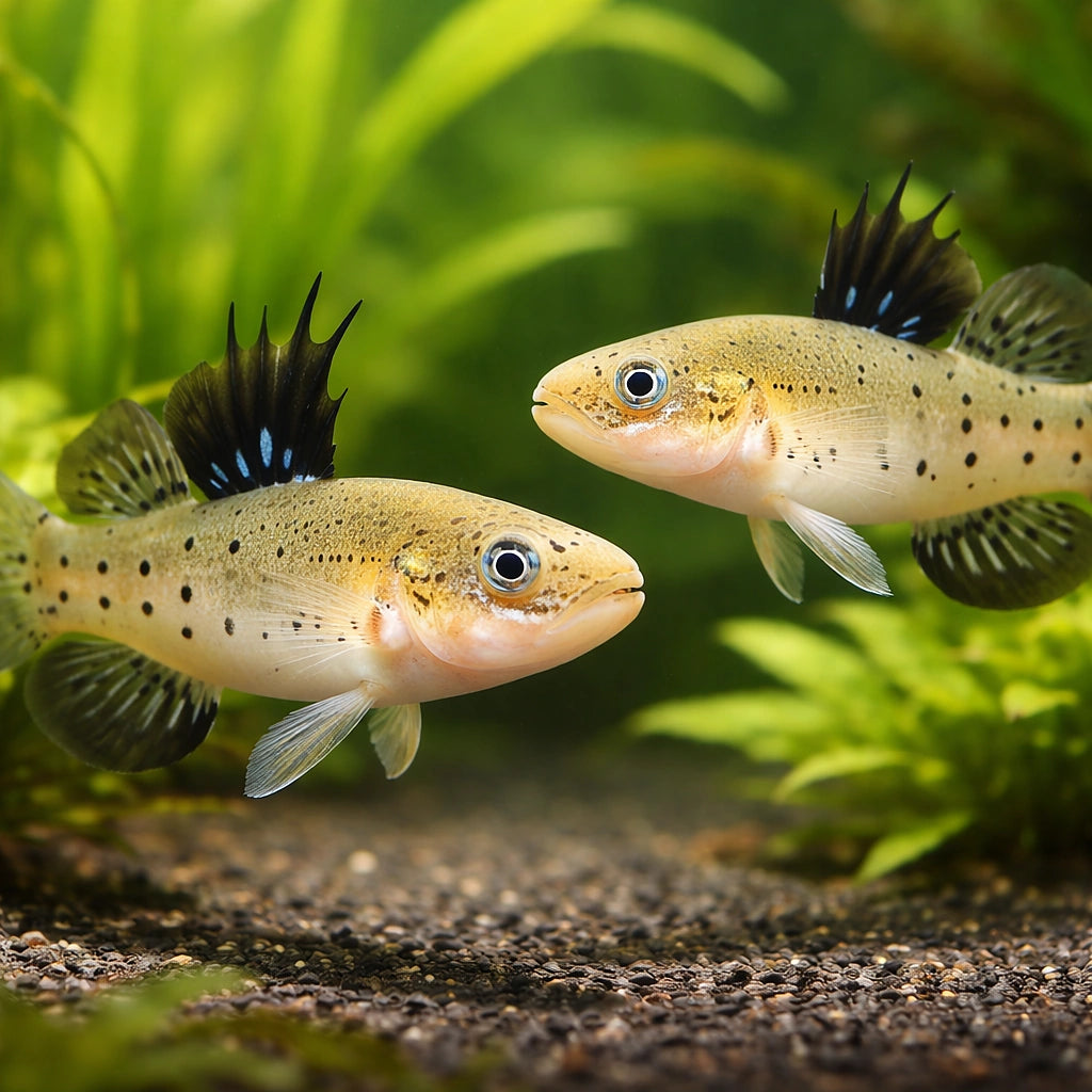 Stigmatogobius sadanundio 4 - — tropical fish for sale UK — AI pair planted view