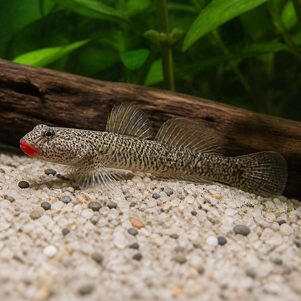 Red Lipstick Goby — Algae Eaters for sale UK — AI natural aquarium view