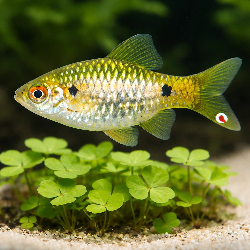 Stoliczka's Barb — tropical fish for sale UK — AI scale plant view
