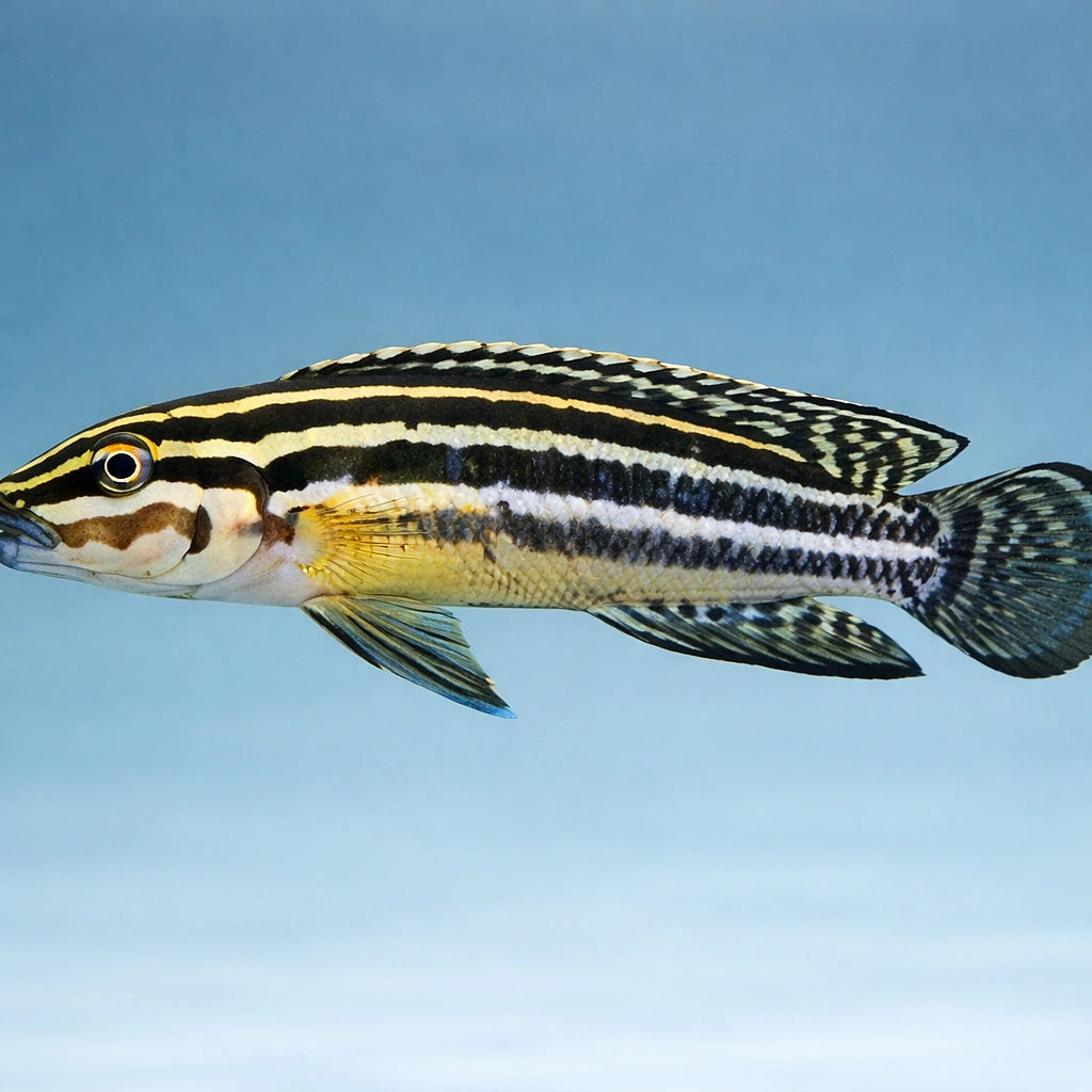 Striped Julie — tropical fish for sale UK — AI side clean view