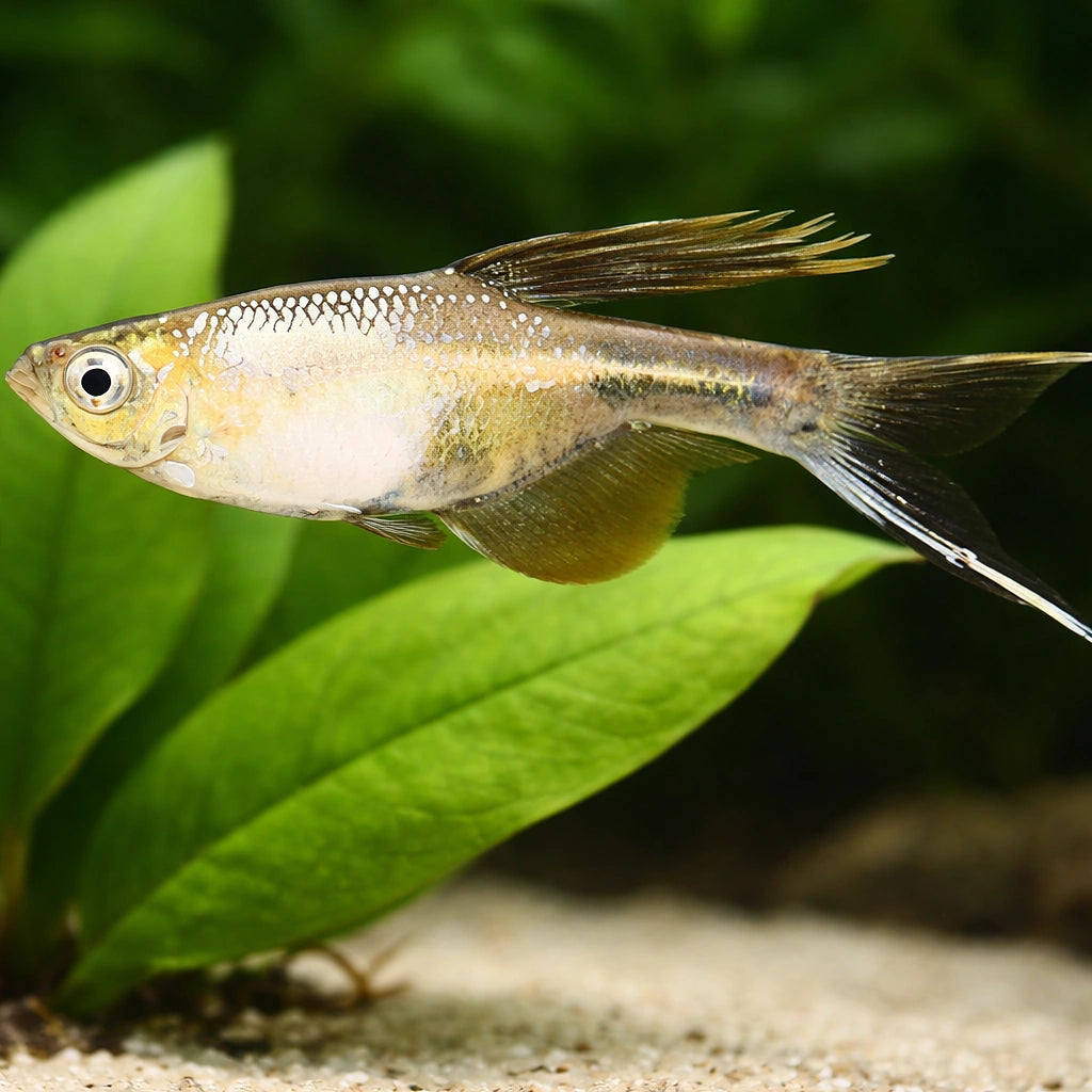 Swordtail Characin — tropical fish for sale UK — AI scale plant view