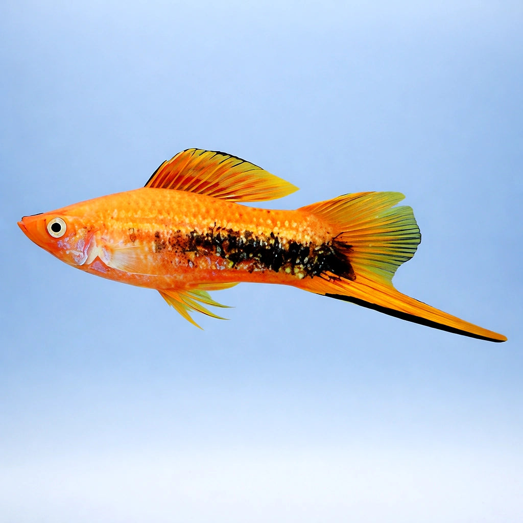 Swordtail Tuxedo — tropical fish for sale UK — AI side clean view