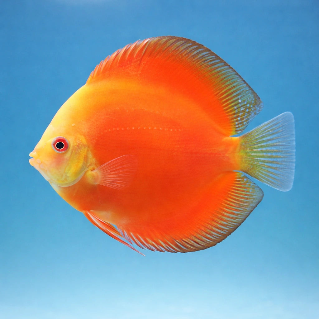 Symphysodon Red Melon — tropical fish for sale UK — AI side clean view