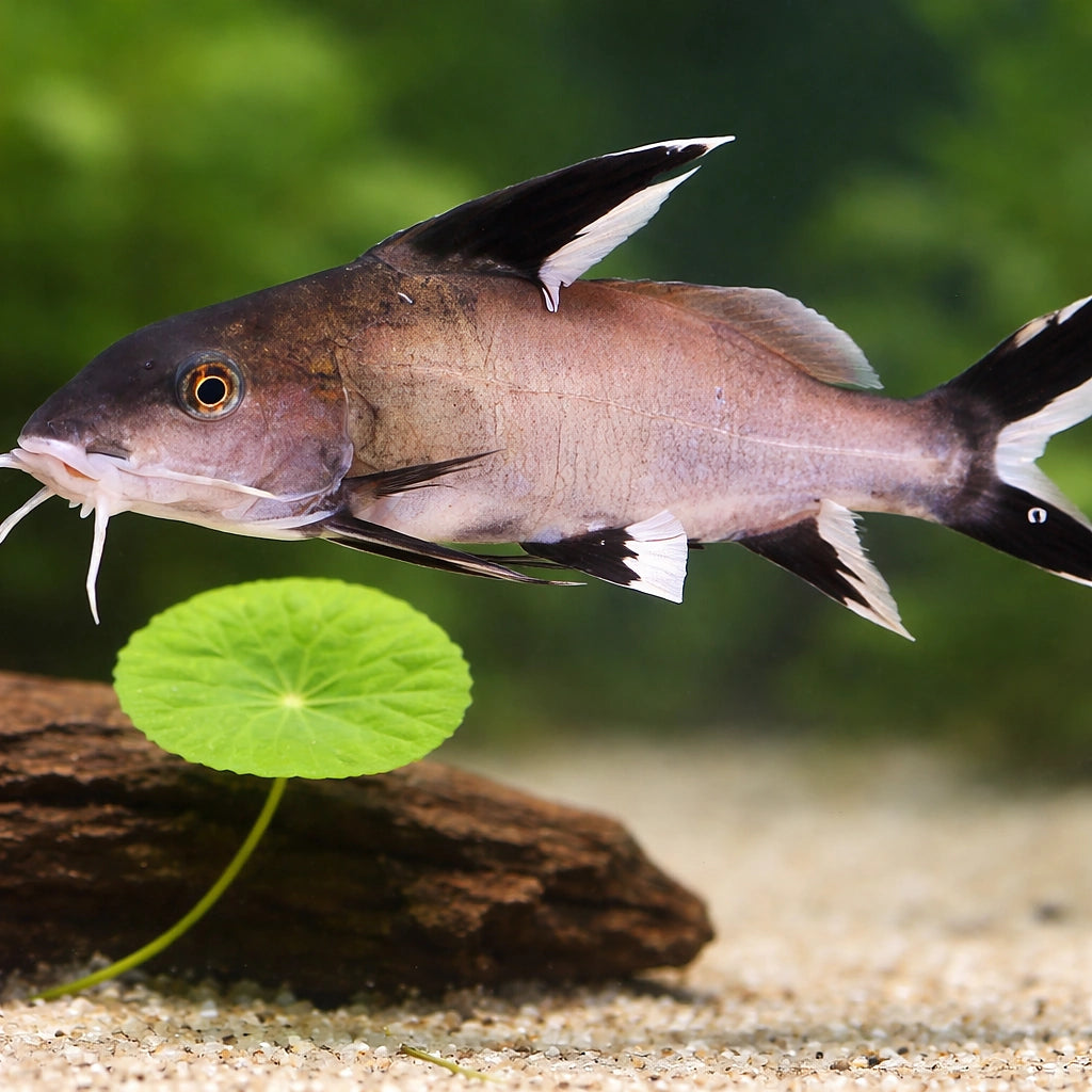 Synodontis granulosus 3 - — tropical fish for sale UK — AI scale plant view
