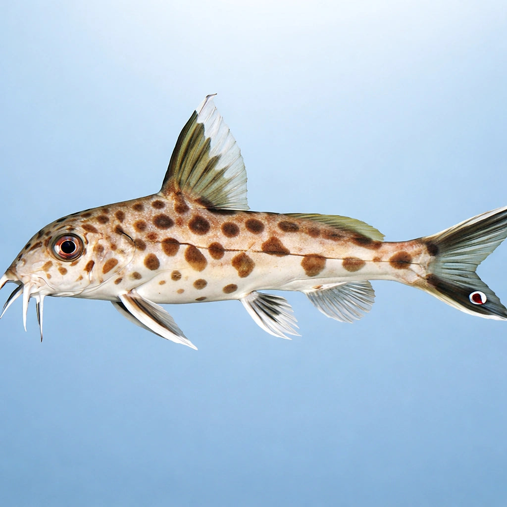 Synodontis multipunctatus sp. 2,5 - — tropical fish for sale UK — AI side clean view