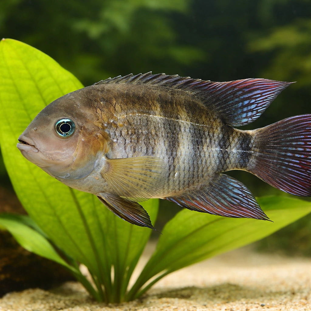 T-Bar Cichlid — tropical fish for sale UK — AI scale plant view