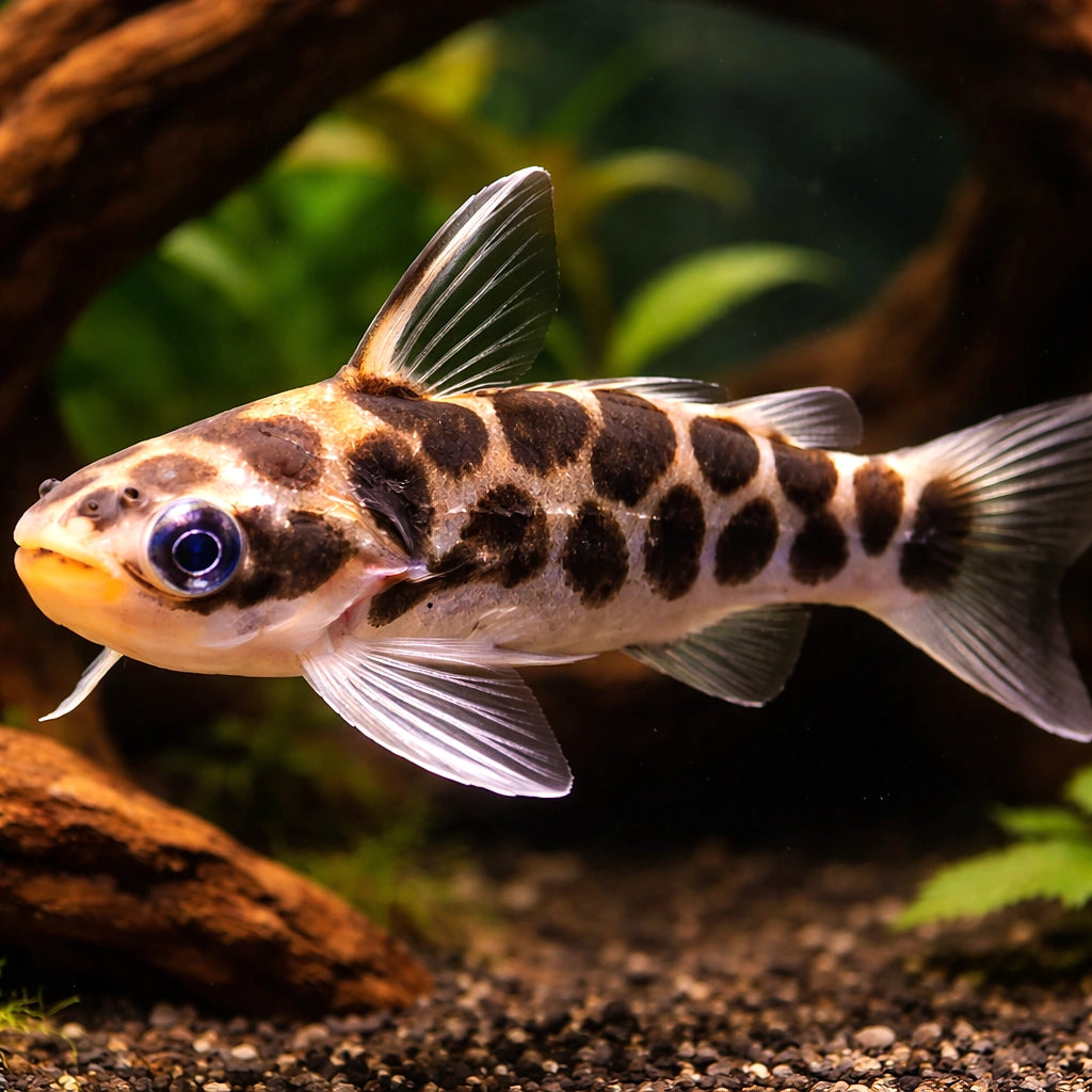 Tatia perugiae 1 - 2, — tropical fish for sale UK — AI hero driftwood view