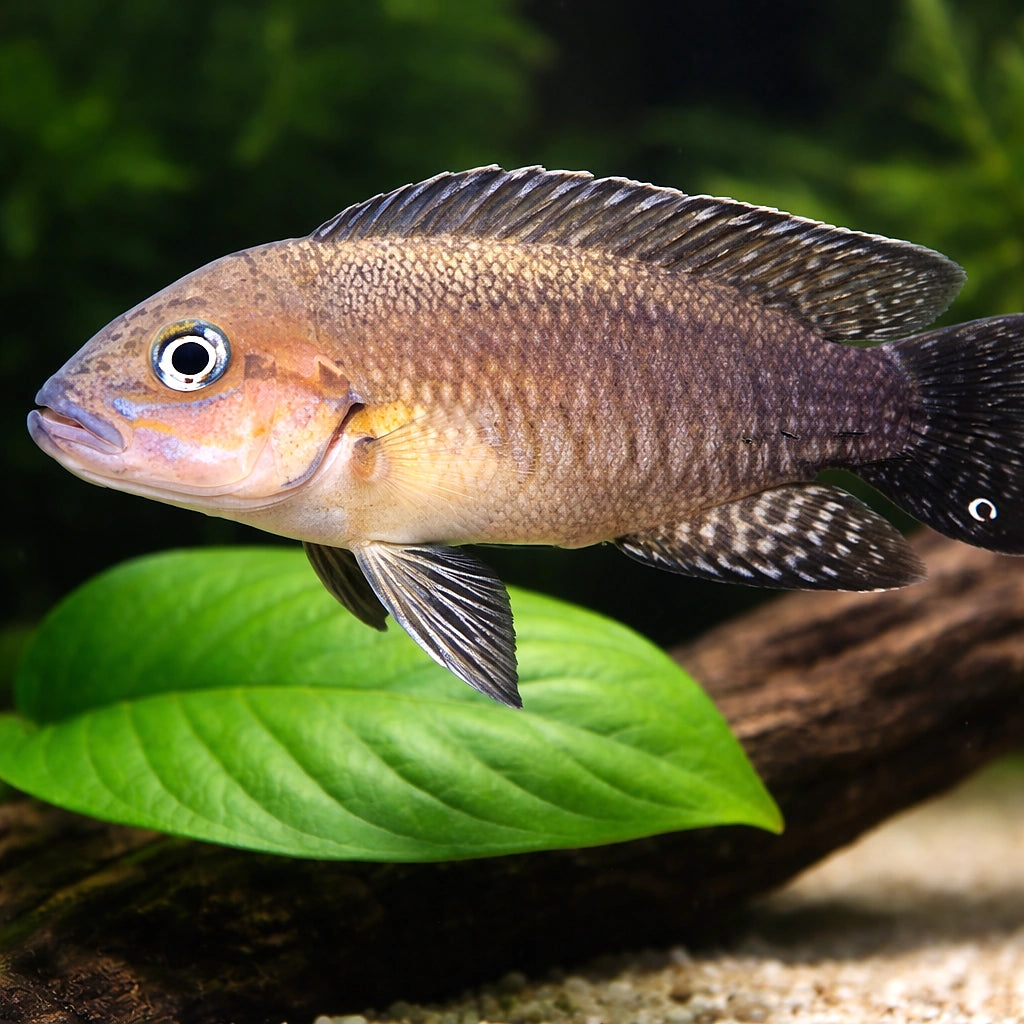 Telmatochromis burgeoni 4 - — tropical fish for sale UK — AI scale plant view
