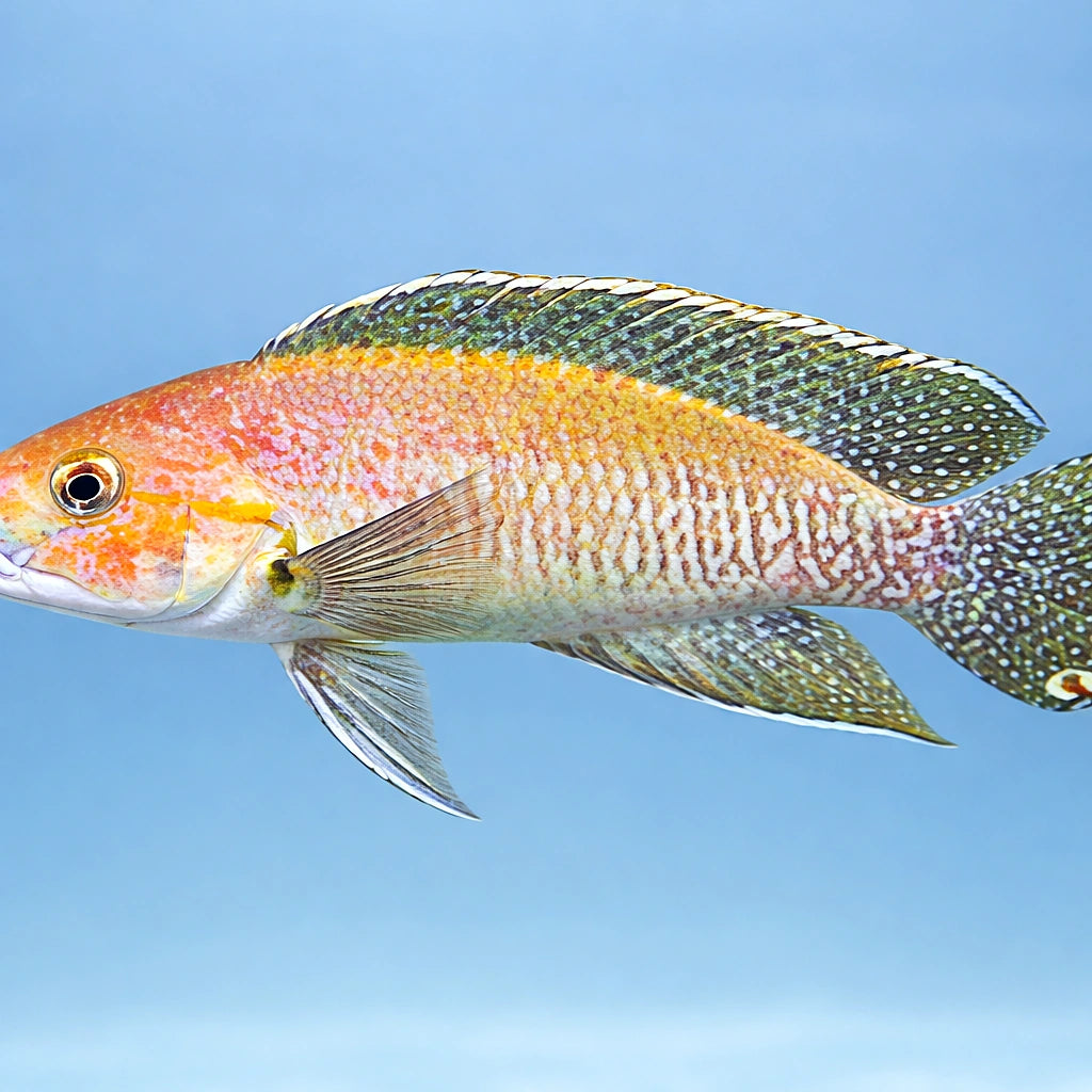 Telmatochromis dhondti orange 4 - — tropical fish for sale UK — AI side clean view