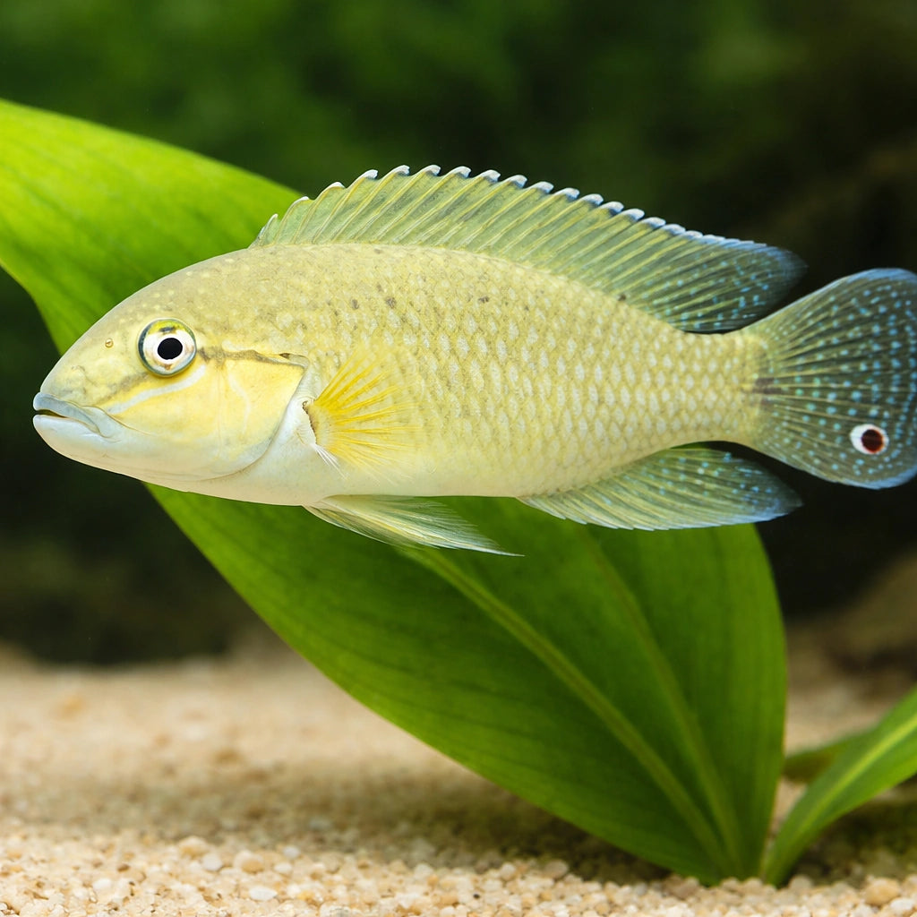 Temporalis Cichlid — tropical fish for sale UK — AI scale plant view