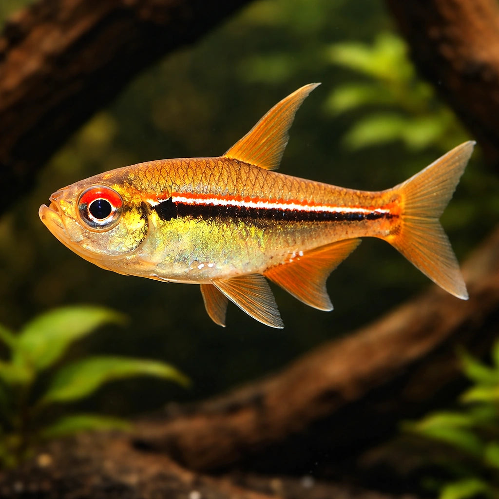 Tetra Ulrey — tropical fish for sale UK — AI hero driftwood view