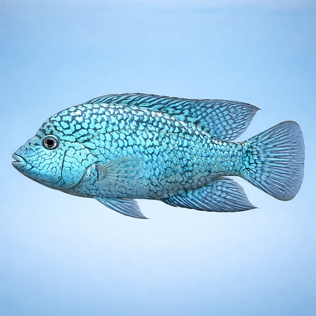 Texas Cichlid — South American Cichlids for sale UK — AI side clean view