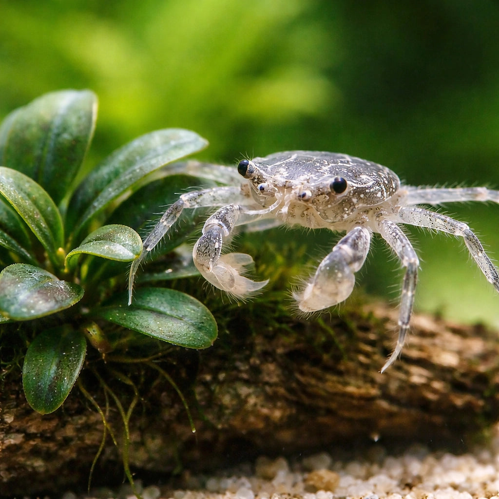 Thai Micro Crab — Freshwater Crabs and Lobsters for sale UK — AI scale plant view