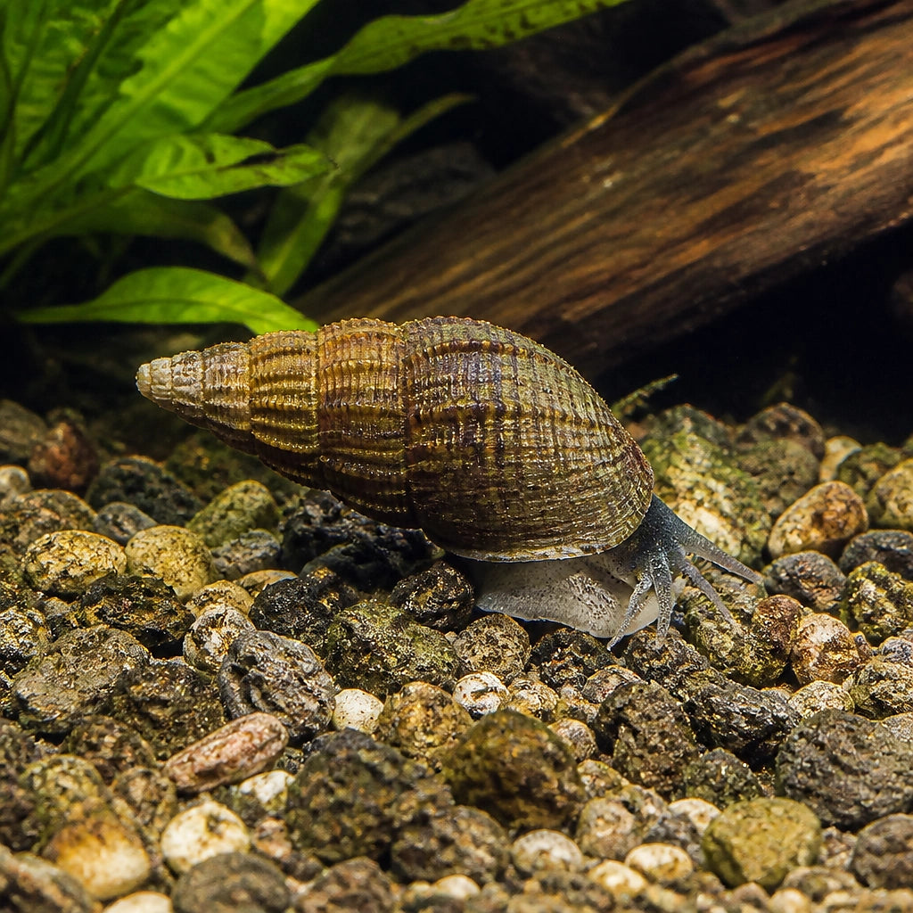 Hedgehog Snail — Snail for sale UK — AI natural aquarium view