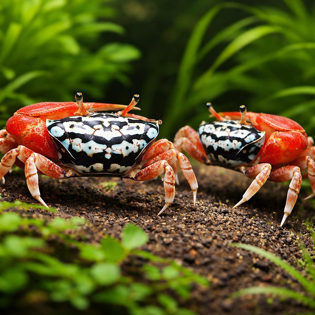 Thick-legged Fiddler Crab — tropical fish for sale UK — AI pair planted view