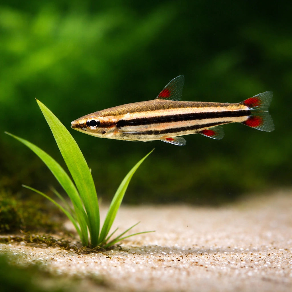 Three-Lined Pencilfish — AI scale plant view