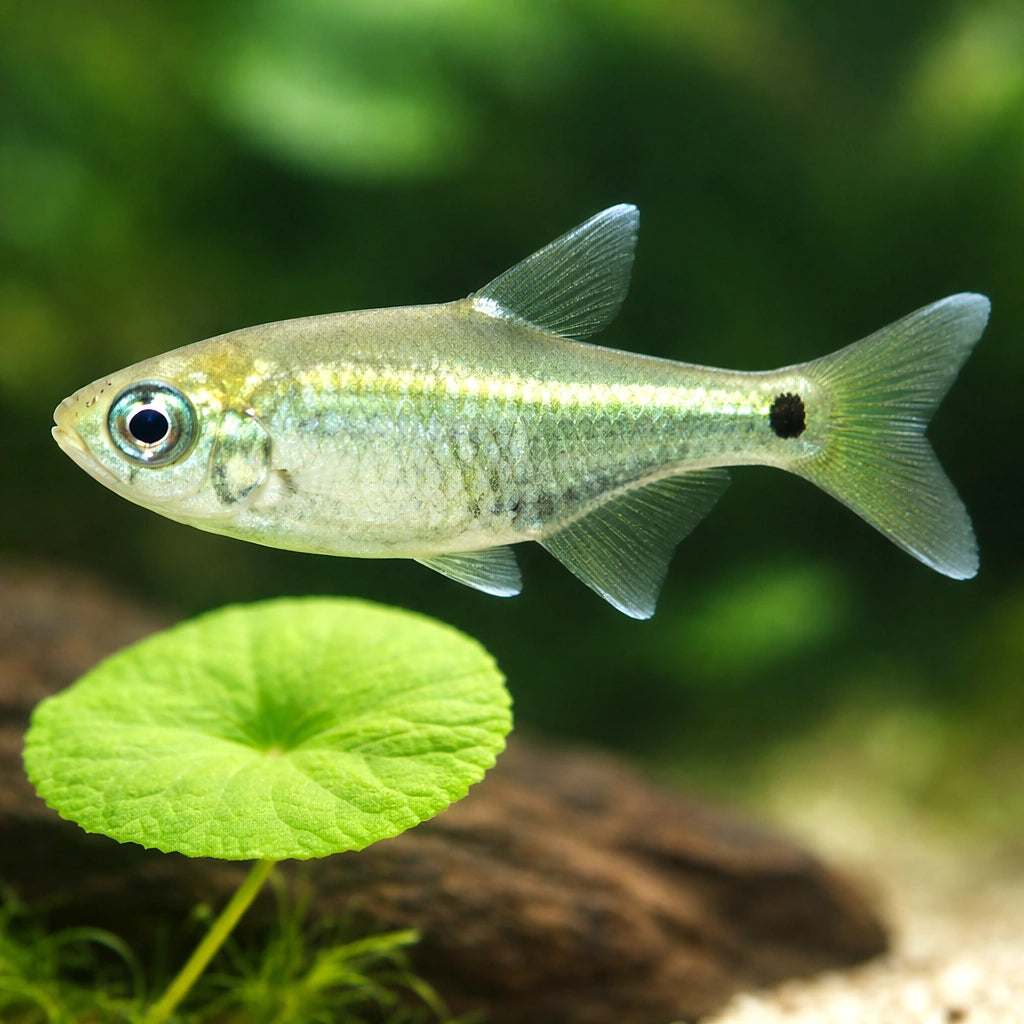Three-Spot Tetra — tropical fish for sale UK — AI scale plant view