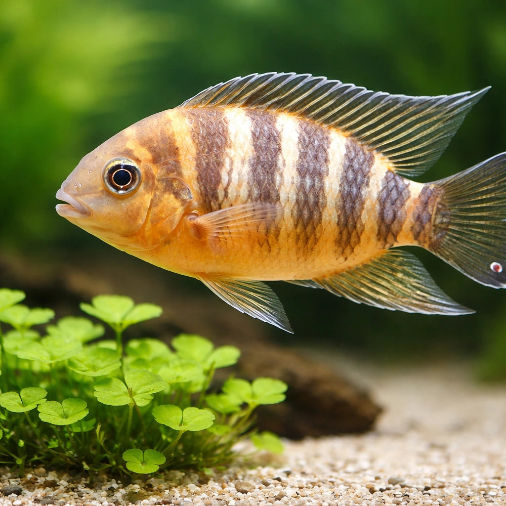 Tilapia jokki 4 - — tropical fish for sale UK — AI scale plant view